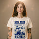 Camiseta Basica 500days Feminina Off-White