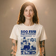 Camiseta Basica 500 Dias Feminina Off-White