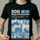 Camiseta Basica 500 Dias Feminina Preto
