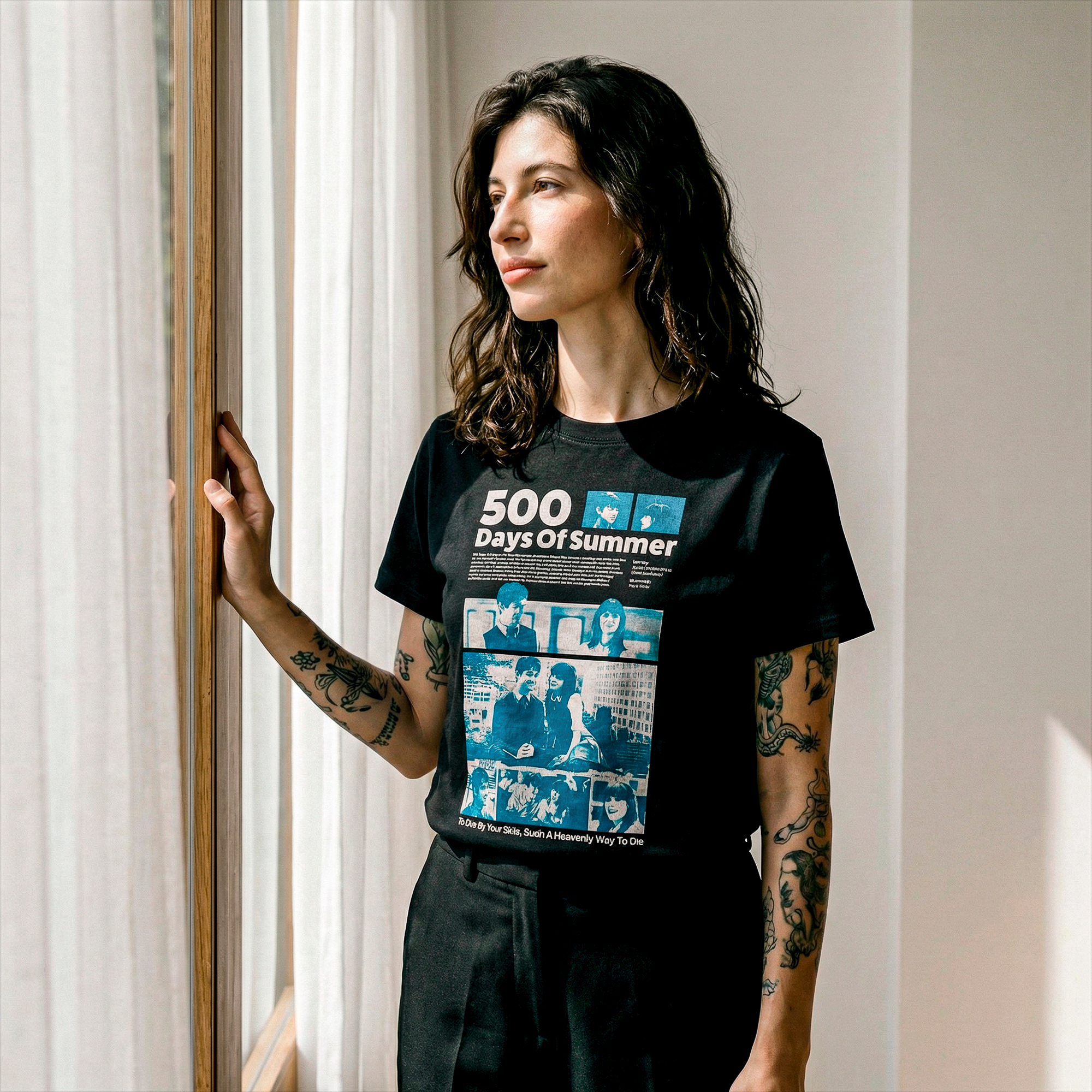 Camiseta Básica 500 Days of Summer - Feminina