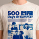 Camiseta Basica 500 Days of Summer Masculina Off-White