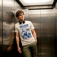 Camiseta Basica 500days Masculina Off-White