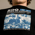 Camiseta Basica 500days Masculina Preto