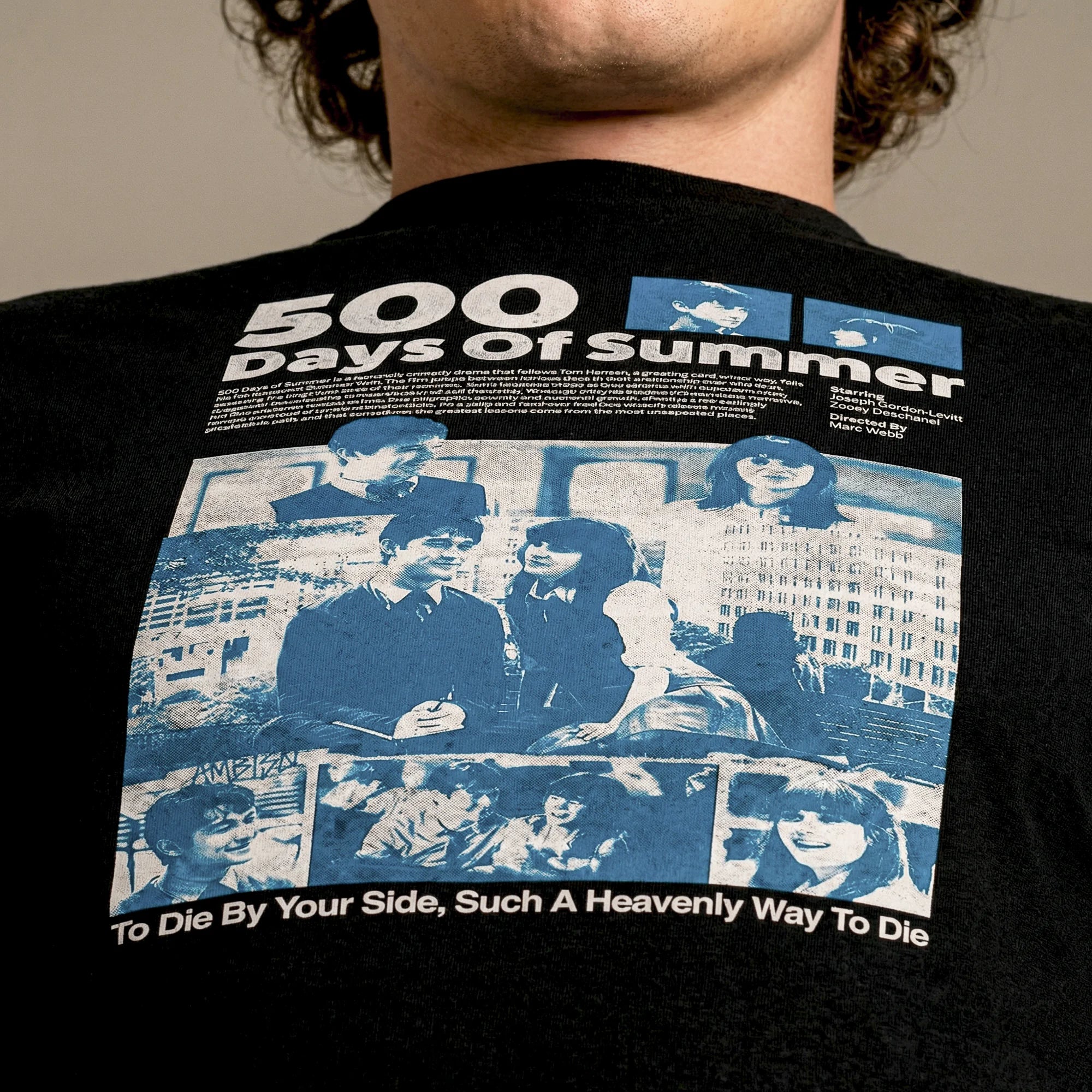 Camiseta Basica 500days Masculina Preto