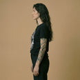 Camiseta Basica ANSIEDAD Feminina Preto