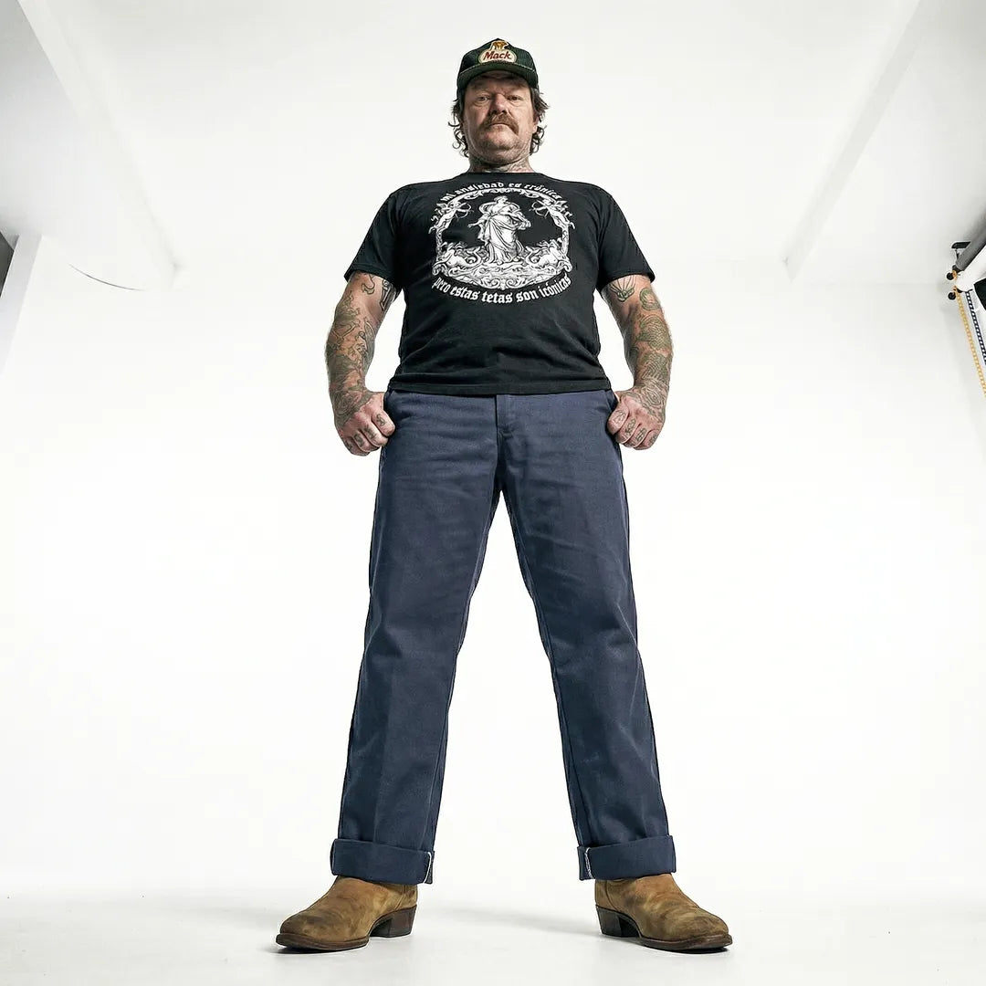 Camiseta Basica Mi Ansiedad Es Crónica Masculina Preto