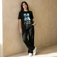 Camiseta Basica Afeto Feminina Preto