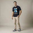 Camiseta Basica Afeto Masculina Preto