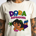 Camiseta Basica Dora Feminina Off-White
