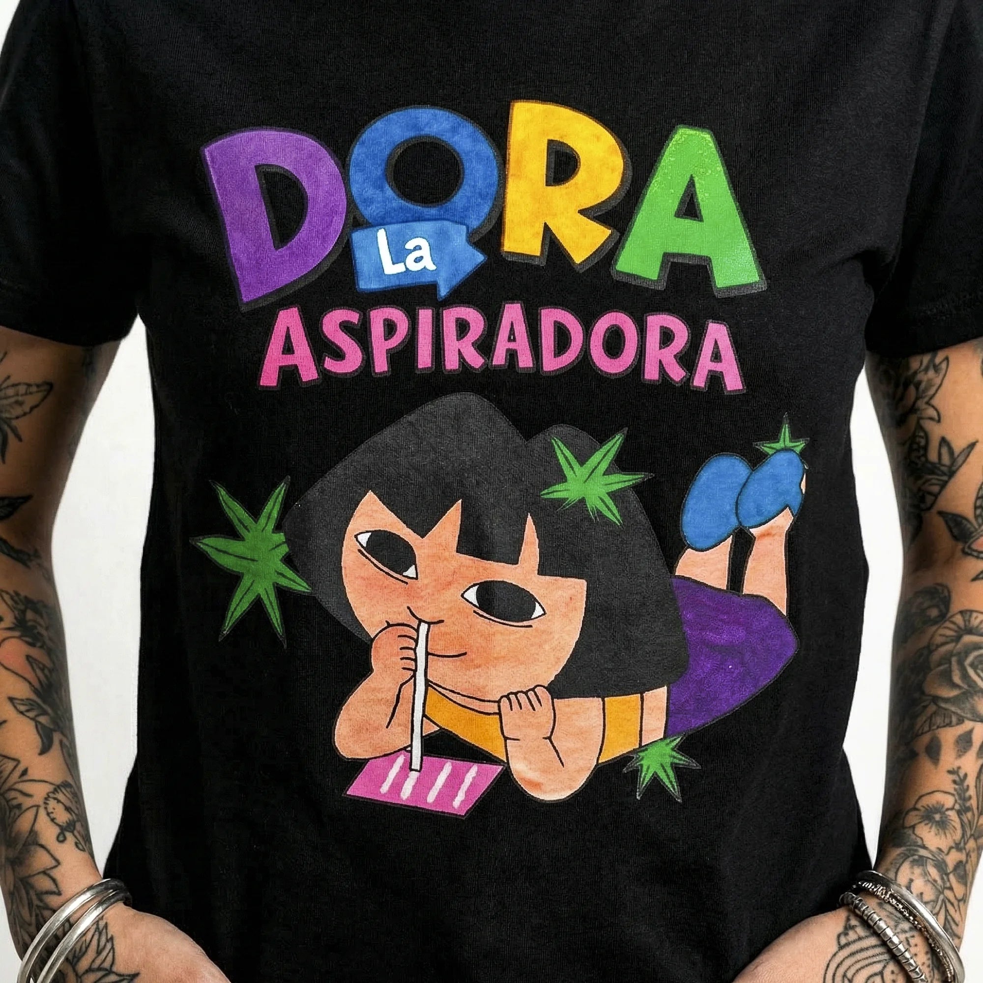 Camiseta Basica Dora Feminina Preto