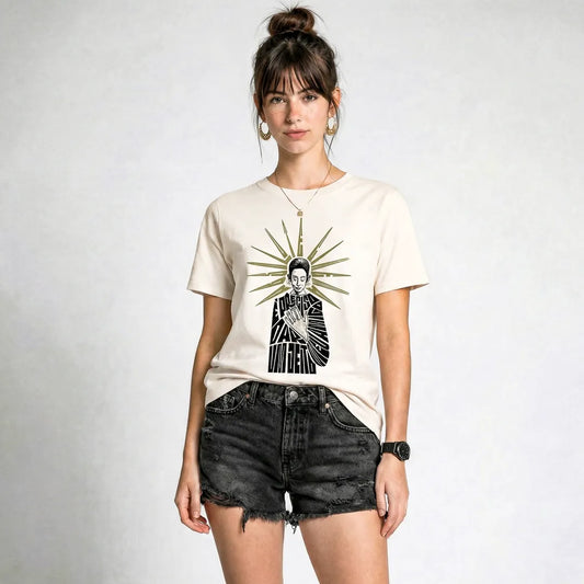 Camiseta Basica É Preciso Dar Um Jeito Feminina Off-White