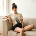Camiseta Basica EPRECISO Feminina Off-White