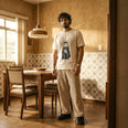 Camiseta Basica EPRECISO Masculina Off-White