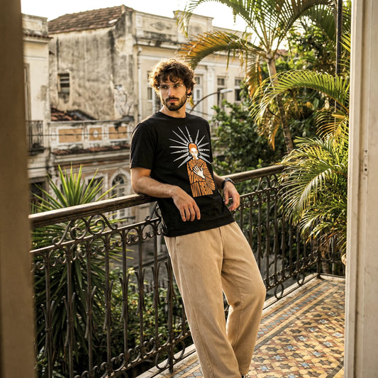 Camiseta Basica EPRECISO Masculina Preto