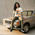 Camiseta Basica LAVENGANZA Feminina Off-White