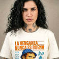 Camiseta Basica LAVENGANZA Feminina Off-White