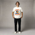 Camiseta Basica LAVENGANZA Masculina Off-White