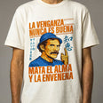 Camiseta Basica LAVENGANZA Masculina Off-White