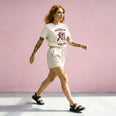 Camiseta Basica MIJO Feminina Off-White