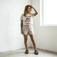 Camiseta Basica MIJO Feminina Off-White