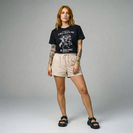 Camiseta Basica MIJO Feminina Preto