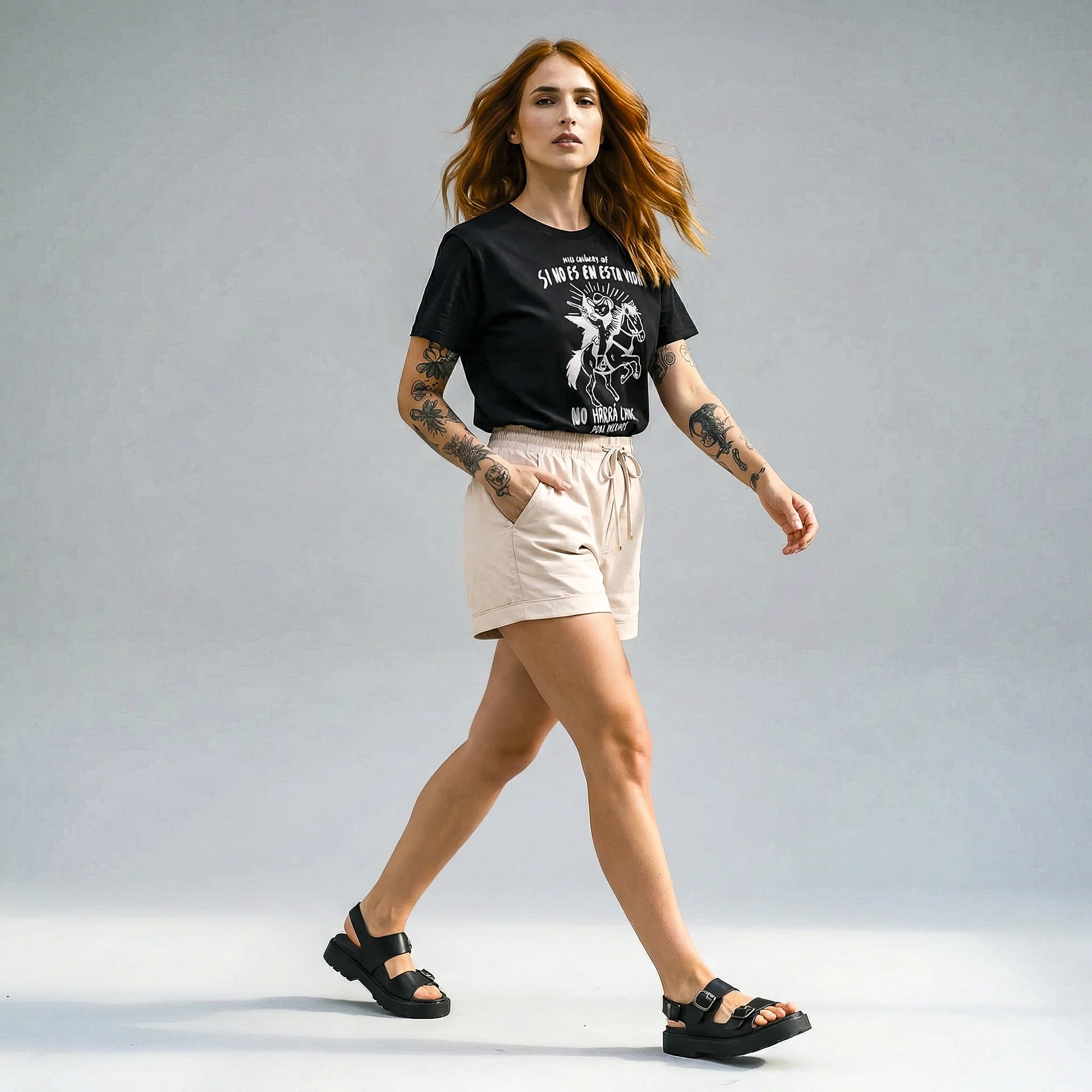 Camiseta Basica MIJO Feminina Preto