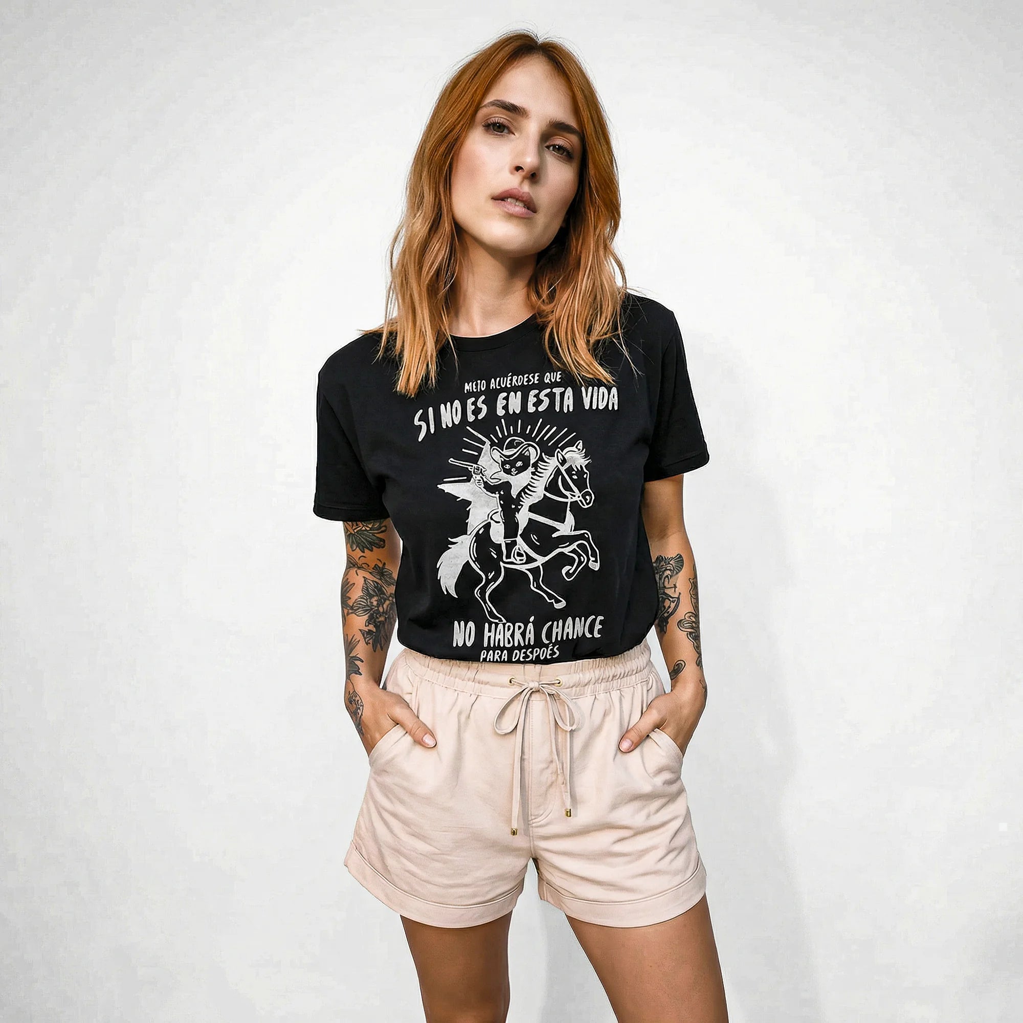 Camiseta Basica MIJO Feminina Preto