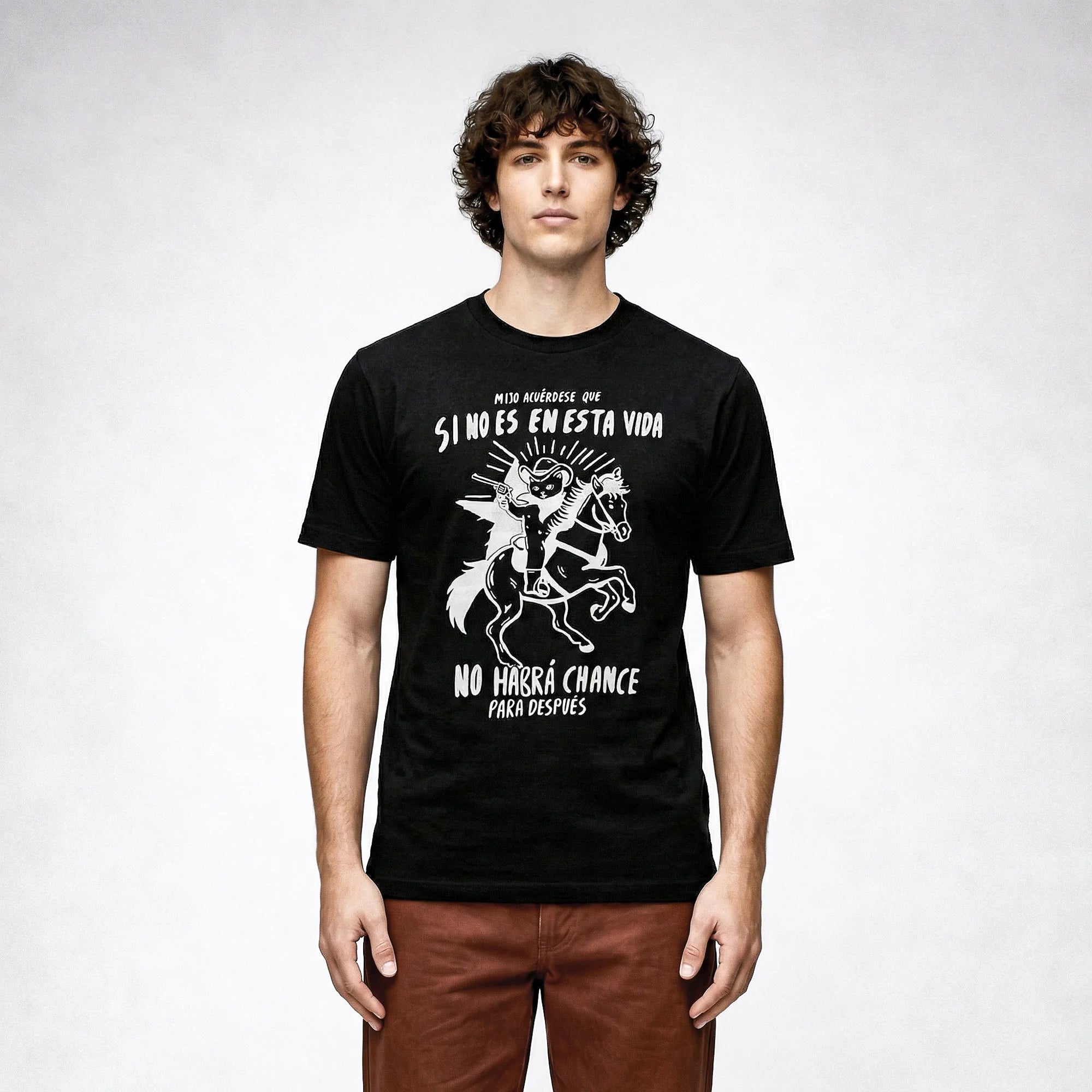 Camiseta Basica MIJO Masculina Preto