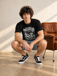 Camiseta Básica Maratona Fuga Fiscal Masculina Preto