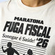 Camiseta Basica MaratonaFiscal Feminina Off-White