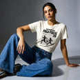 Camiseta Basica MaratonaFiscal Feminina Off-White