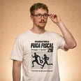 Camiseta Basica MaratonaFiscal Masculina Off-White