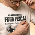 Camiseta Basica MaratonaFiscal Masculina Off-White