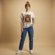 Camiseta Basica MeuCorpo Feminina Off-White