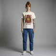 Camiseta Basica MeuCorpo Feminina Off-White