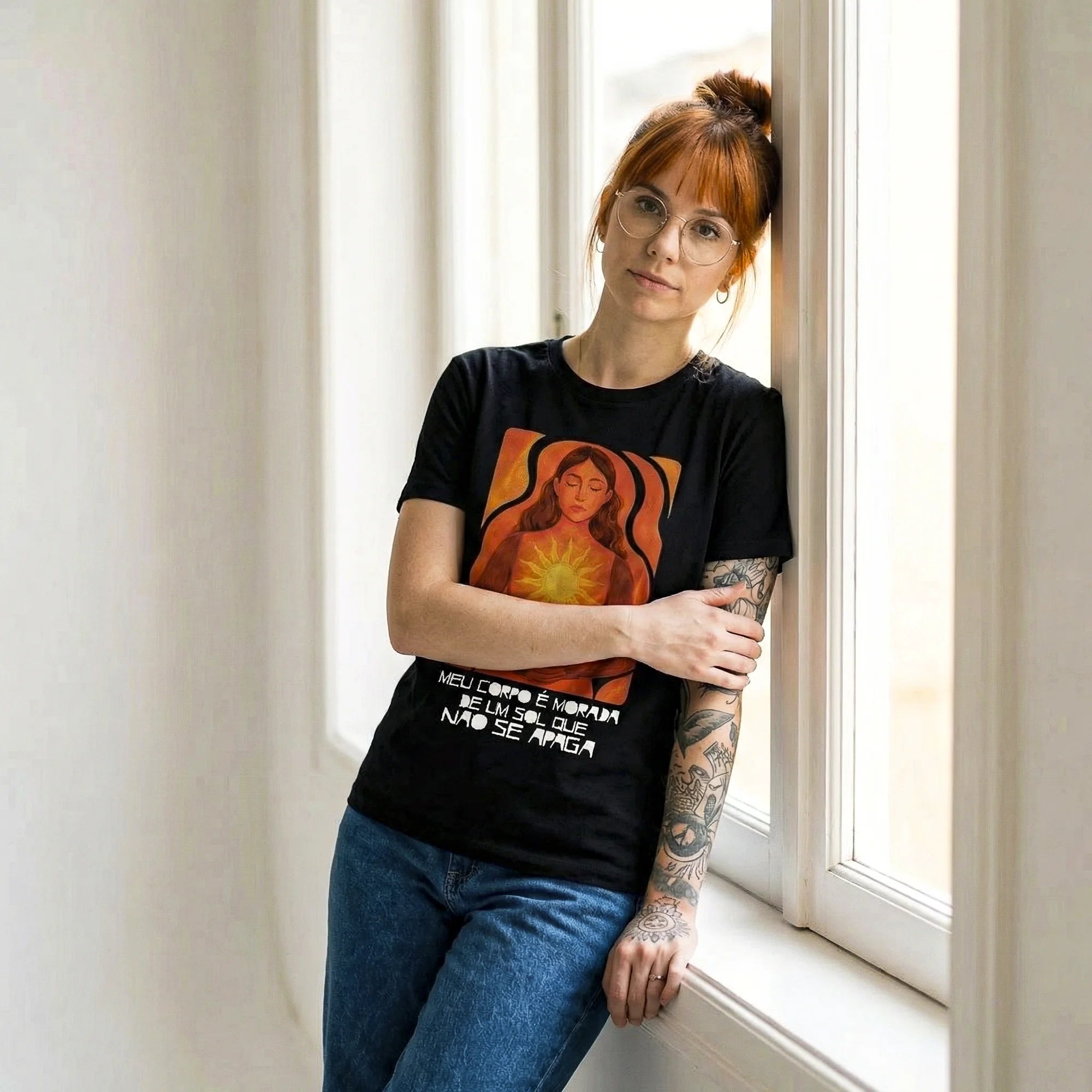 Camiseta Basica MeuCorpo Feminina Preto