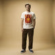 Camiseta Basica MeuCorpo Masculina Off-White