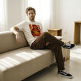 Camiseta Basica MeuCorpo Masculina Off-White