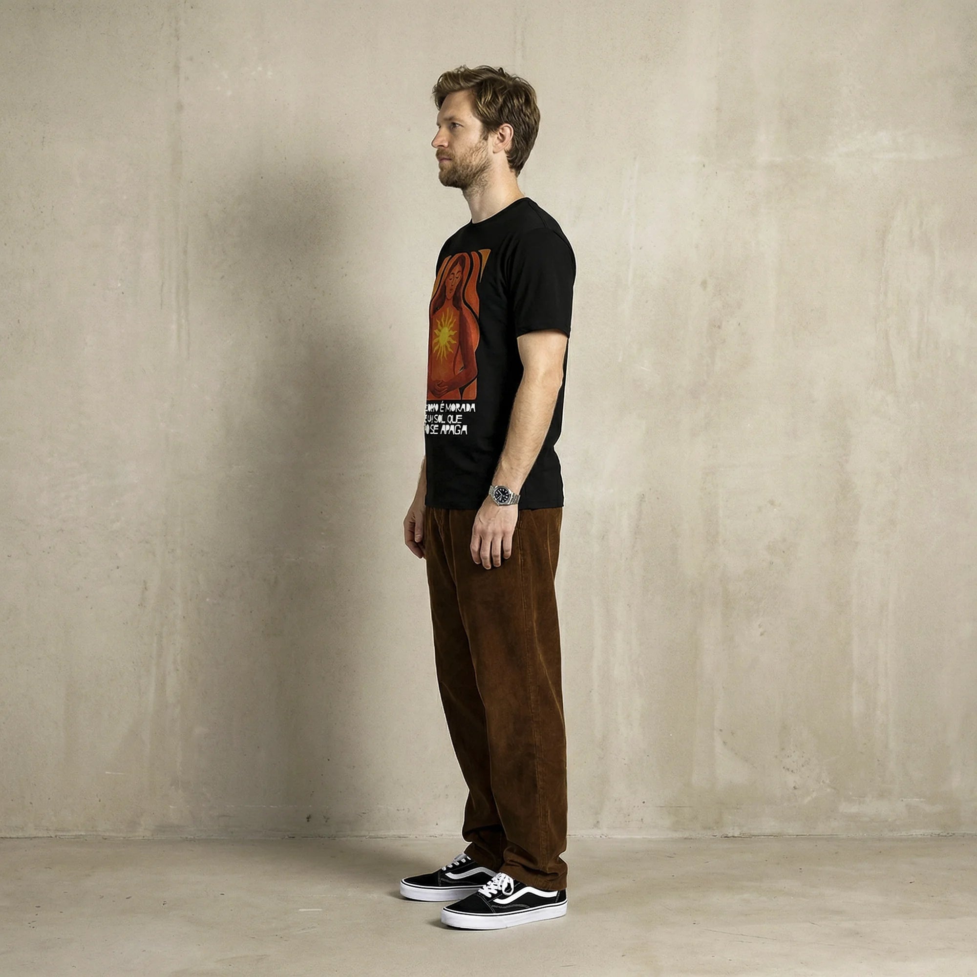 Camiseta Basica MeuCorpo Masculina Preto