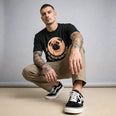 Camiseta Basica NAOVOUPARAR Masculina Preto