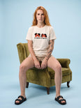 Camiseta Básica O Afeto Te Afeta? - Feminina Off-White