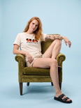 Camiseta Básica O Afeto Te Afeta? - Feminina Off-White
