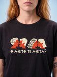 Camiseta Básica O Afeto Te Afeta? - Feminina Preto