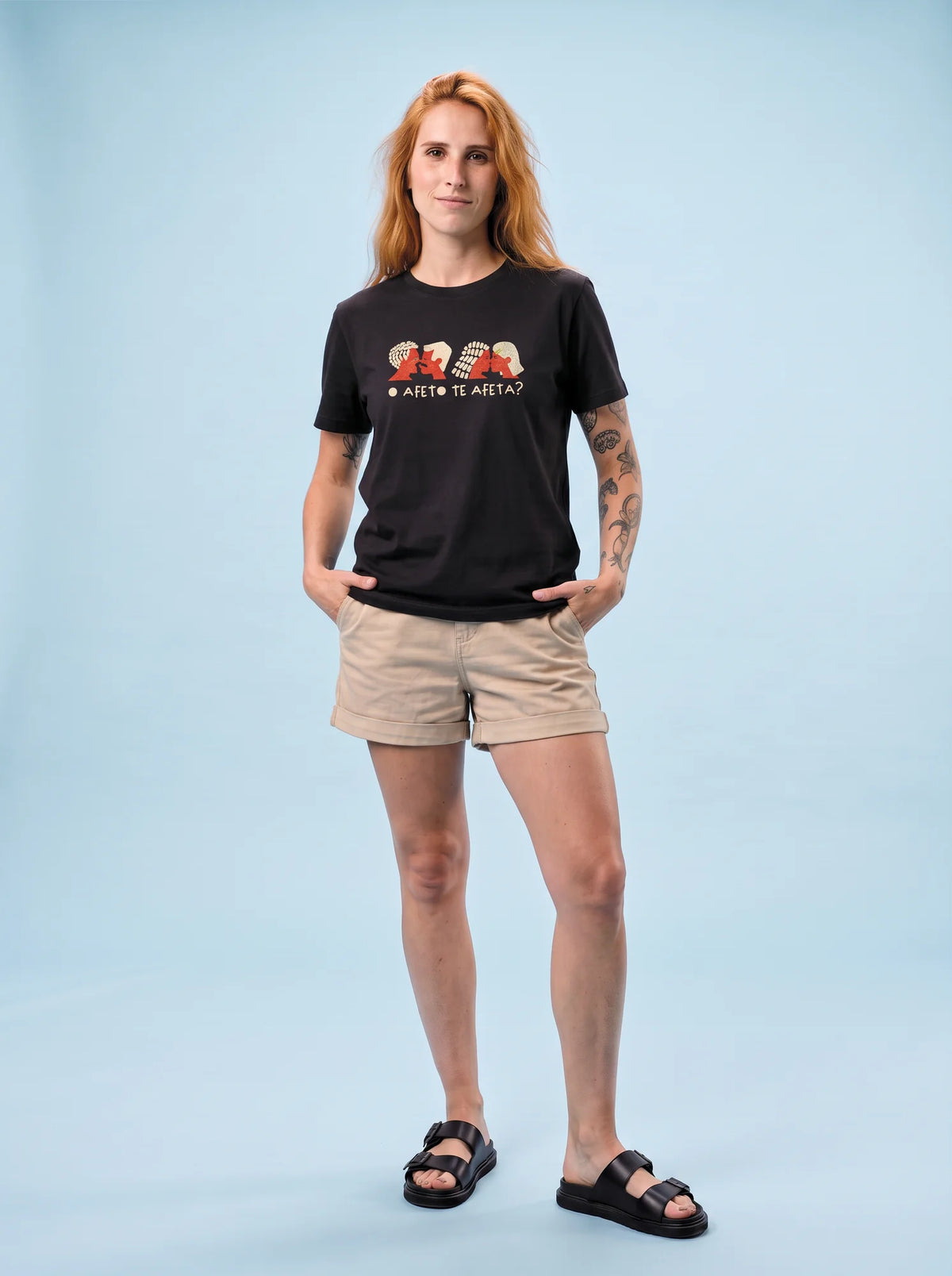 Camiseta Básica O Afeto Te Afeta? - Feminina Preto