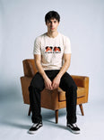 Camiseta Básica O Afeto Te Afeta? - Masculina Off-White