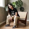 Camiseta Basica OLHOS-AMOR Feminina Preto