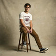 Camiseta Basica OLHOS-AMOR Masculina Off-White