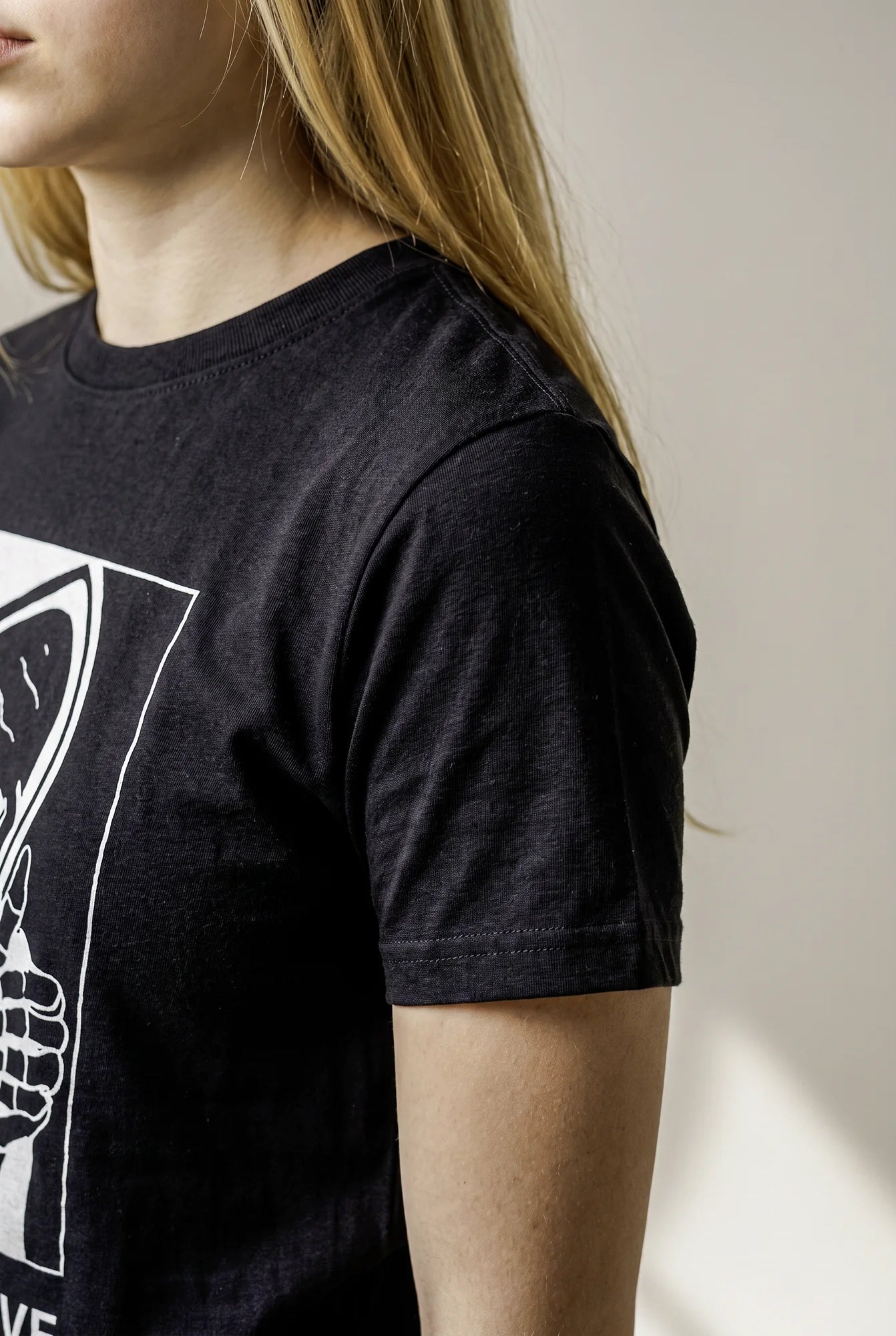Camiseta Básica Stay Positive - Feminina