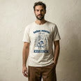 Camiseta Básica Saúde Mental é um Ato Revolucionário Masculina Off-White