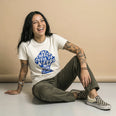 Camiseta Basica cabecamedos Feminina Off-White